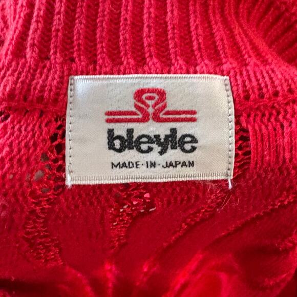 Vintage Bleyle Sweater Vest Skirt Culottes Set Womens 10 Knit Mod 70s Japan USA - Picture 7 of 16